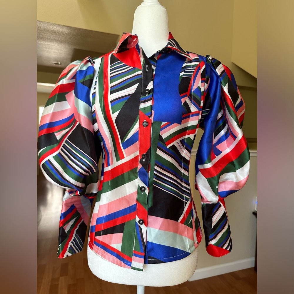 CQ by CQ colorful blouse